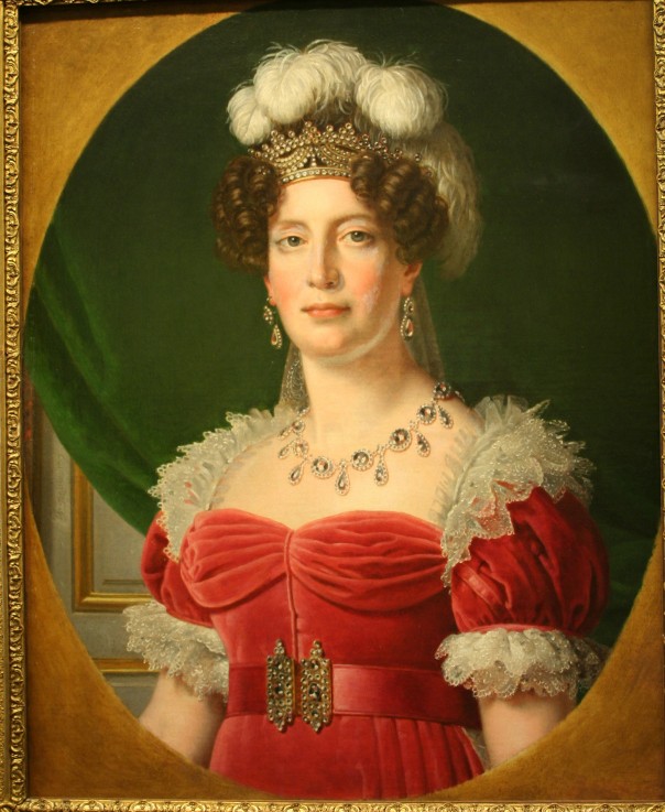 Portrait of Marie Thérèse of France (1778-1851) à Alexandre-Francois Caminade