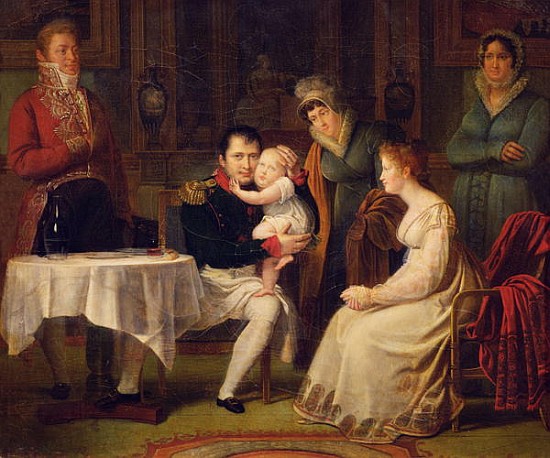 Napoleon I (1769-1821) Marie Louise (1791-1847) and the King of Rome (1811-73) 1812 à Alexandre Menjaud