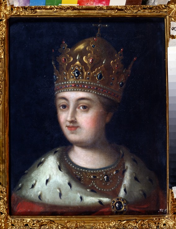 Portrait of the regent Sophia Alekseyevna (1657-1704) à Alexej Petrowitsch Antropow