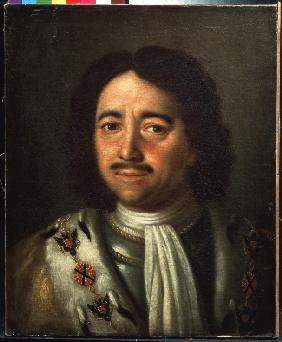 Portrait of Emperor Peter I the Great (1672-1725)