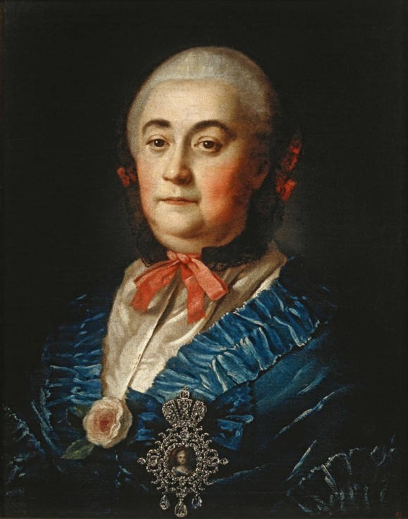 Portrait of Anastasia Izmaylova (1703-1761) à Alexej Petrowitsch Antropow