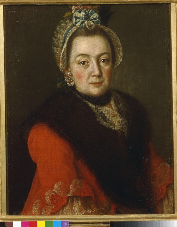 Portrait of Anna Ivanovna Kolycheva à Alexej Petrowitsch Antropow