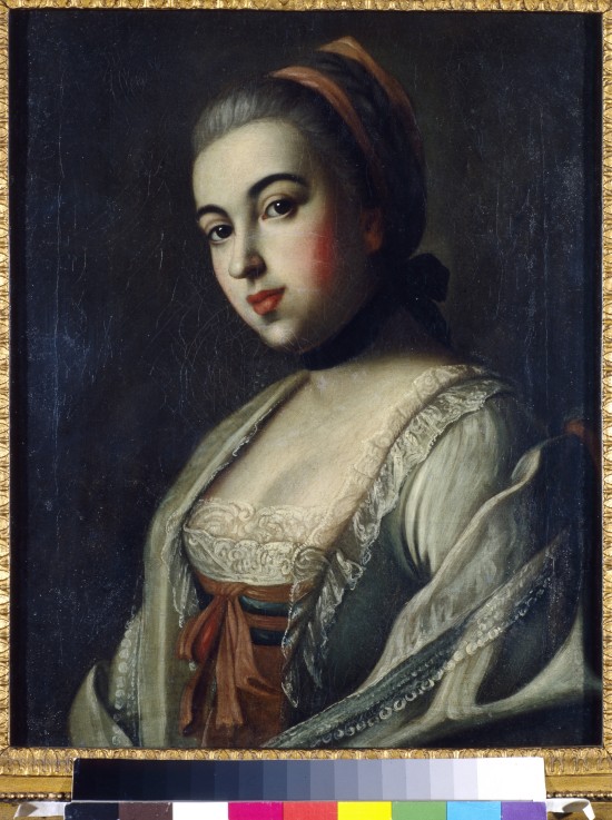 Portrait of Countess Anna Vorontsova (1743-1769) à Alexej Petrowitsch Antropow