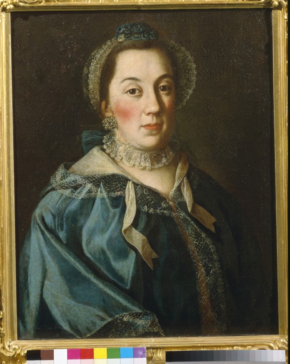 Portrait of Countess Yelizaveta Franzevna Buturliina à Alexej Petrowitsch Antropow