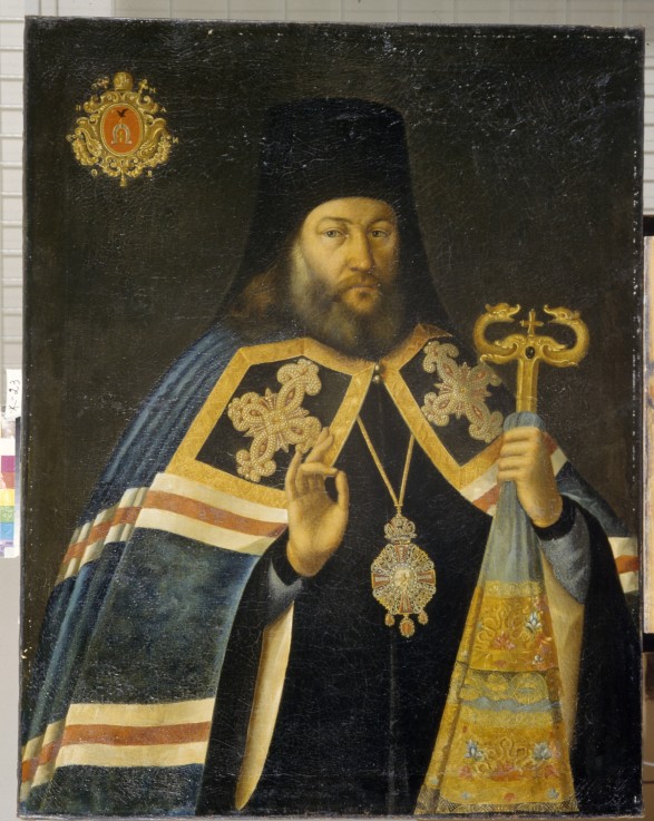 Theodosius Yankovsky, Archbishop of St. Petersburg and Prior of Alexander Nevsky Monastery à Alexej Petrowitsch Antropow