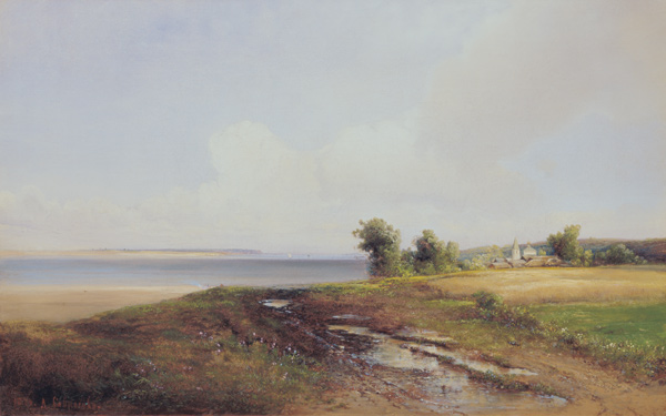 Volga-paysage. à Alexej Savrasov