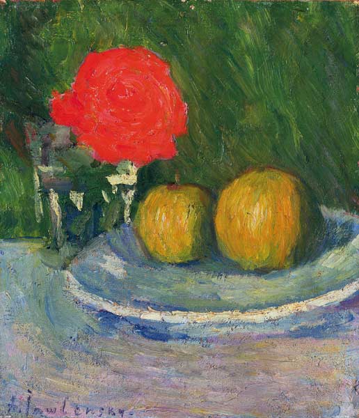 Apples and a Rose à Alexej von Jawlensky