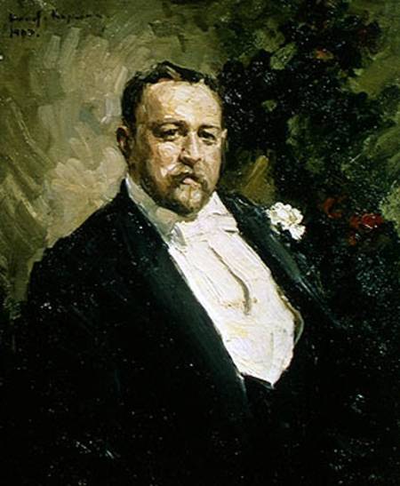 Portrait of Ivan Morosov (1871-1921) à Alexejew. Konstantin Korovin