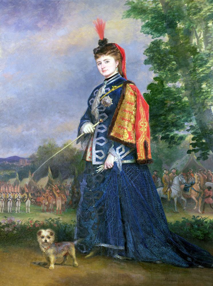 Hortense Schneider (1833-1920) in the role of the Grand Duchess in 'La Grande Duchesse de Gerolstein à Alexis Joseph Perignon