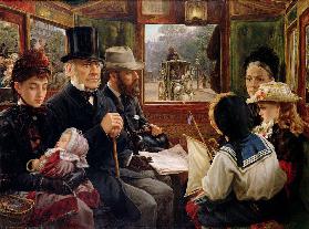 Omnibus sur le chemin de Piccadilly Circus