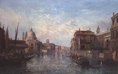 View of the Grand Canal, Venice à Alfred Pollentine