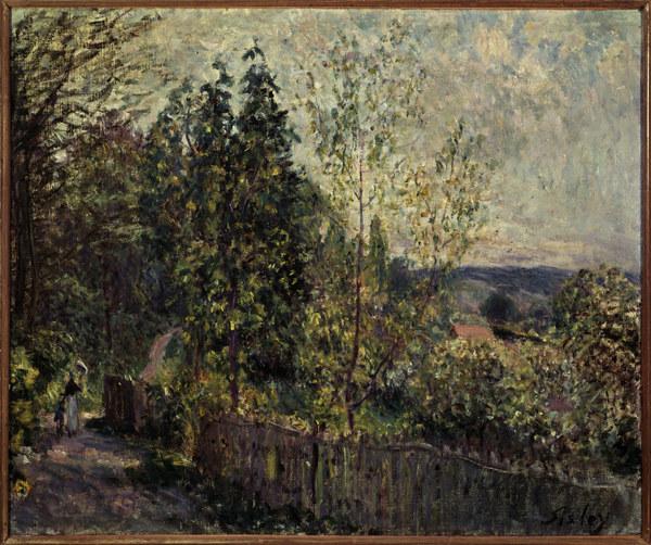 Alfred Sisley, Forest way  1878-80. à Alfred Sisley