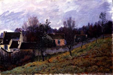 Autumn at Louveciennes à Alfred Sisley