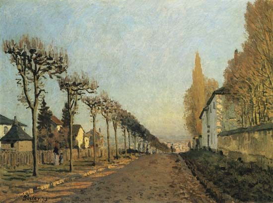 Chemin de la Machine (ou : La itinéraire tu chemin de Sèvres) à Alfred Sisley