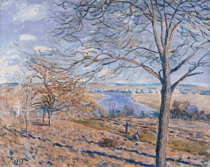 Banks of the Loing - Autumn Effect à Alfred Sisley