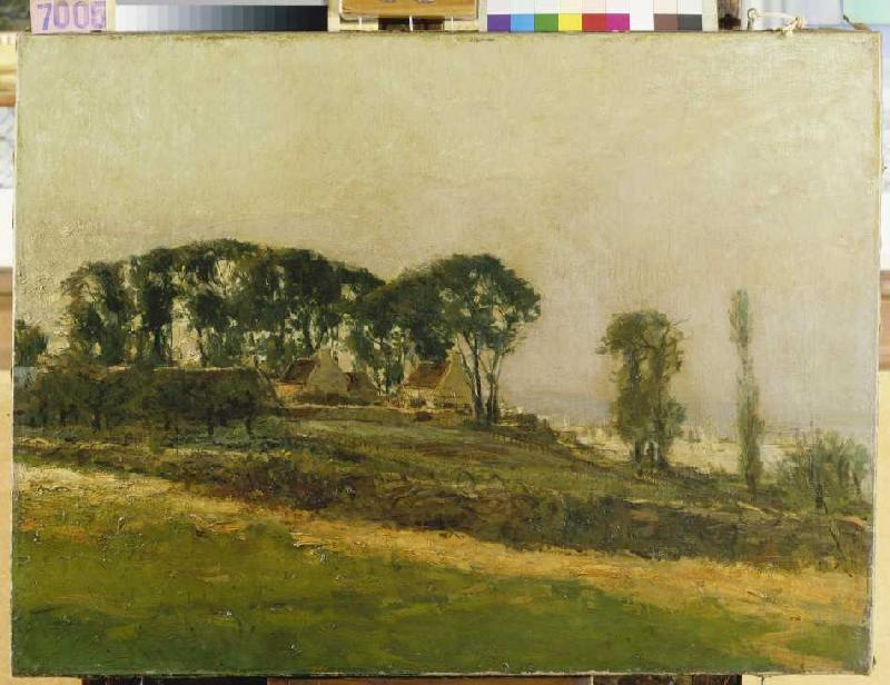 Landschaft. à Alfred Sisley