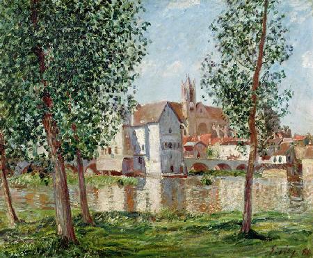 The Loing at Moret, September Morning