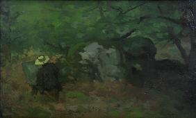 Sisley / The painter Monet... / c.1865