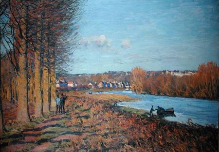Winter Morning à Alfred Sisley