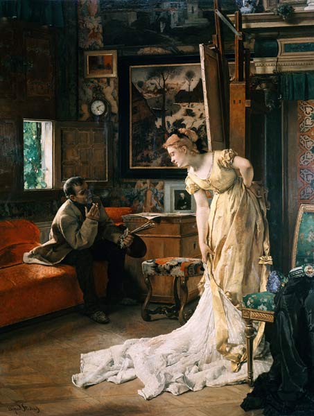 The Atelier à Alfred Stevens