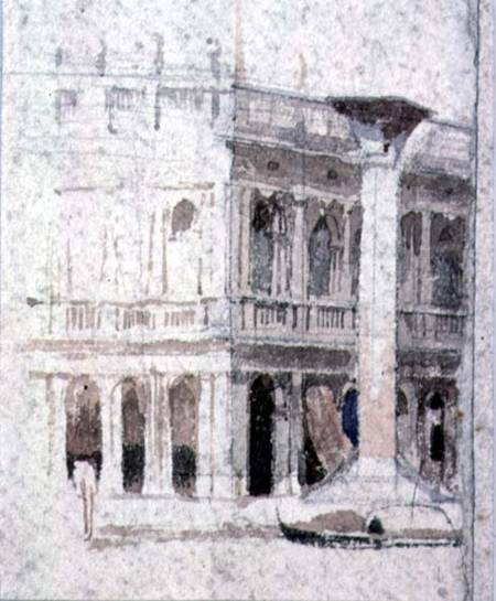 A Building in Venice, near St. Mark's à Alfred Stevens