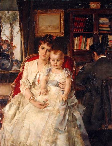 All Happiness (Family Scene) à Alfred Stevens