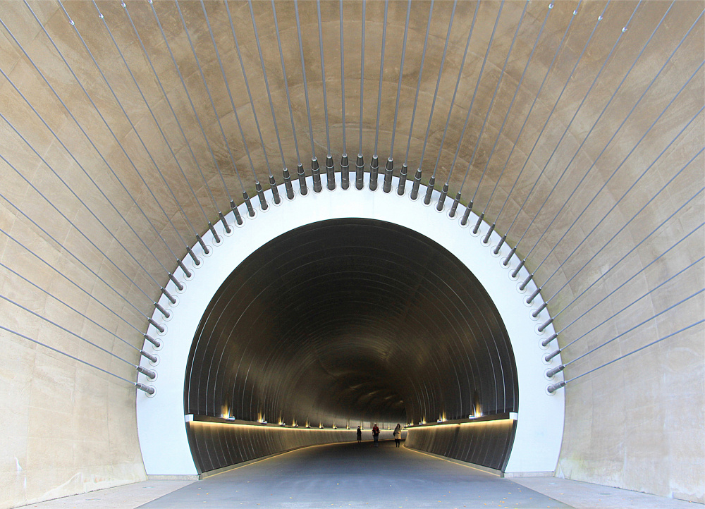 Miho museum tunnel à Aliza Riza