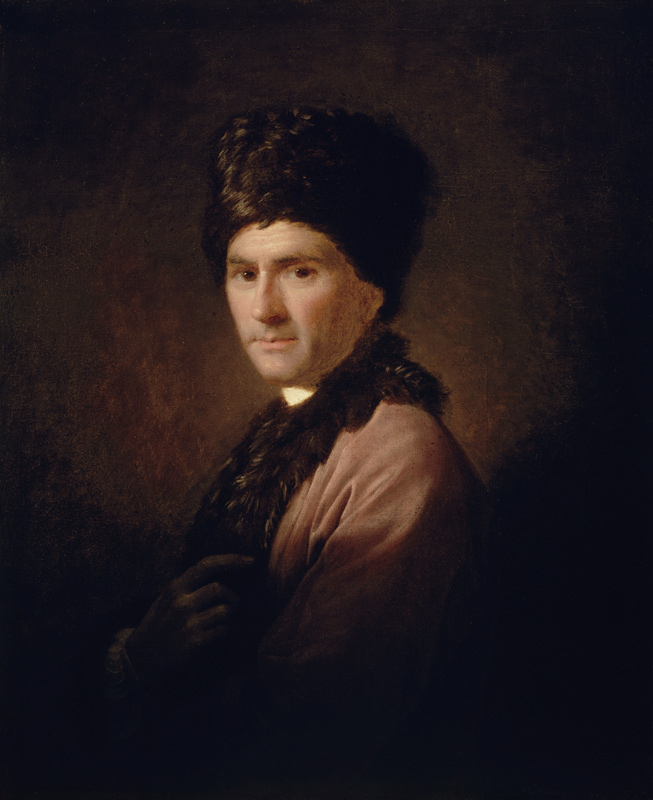 Portrait of Jean-Jacques Rousseau (1712-1778) à Allan Ramsay