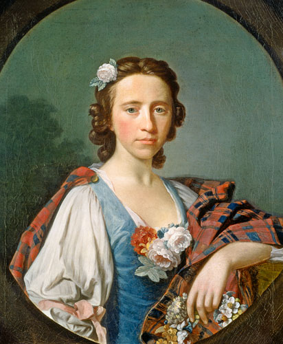 Portrait of Flora Macdonald (1722-90) à Allan Ramsay