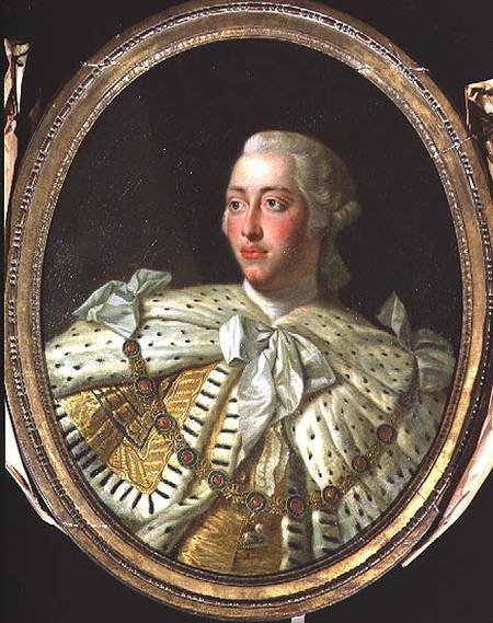 Portrait of King George III (1738-1820) à Allan Ramsay