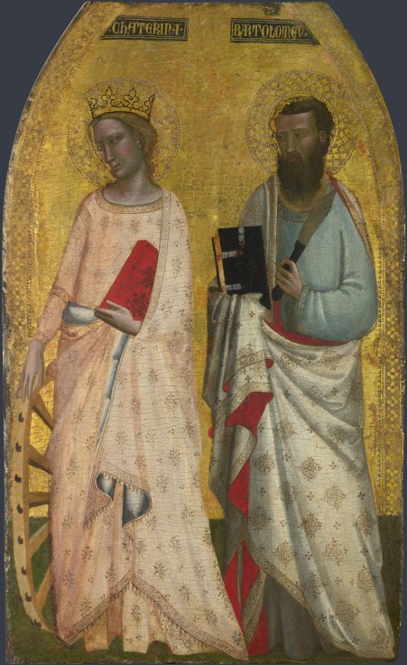 Saints Catherine and Bartholomew à Allegretto Nuzi