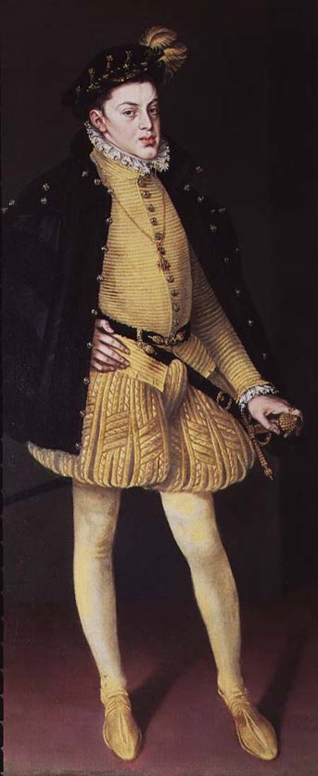 Don Carlos (1545-68), son of King Philip II of Spain (1556-98) and Maria of Portugal à Alonso Sánchez-Coello