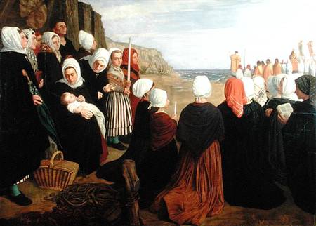 Blessing of the Sea à Alphonse Legros