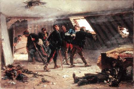 Episode from the Franco-Prussian War à Alphonse Marie de Neuville