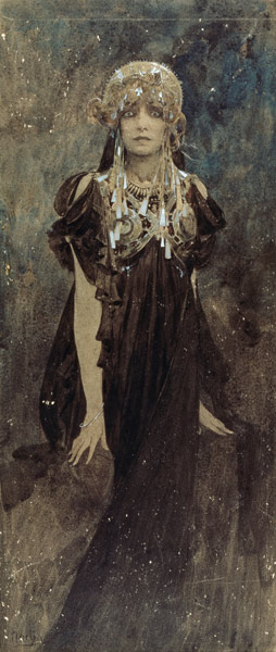 Sarah Bernhardt à Alphonse Mucha