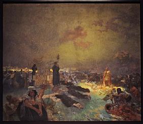After the Battle of Vítkov Hill (The cycle The Slav Epic)