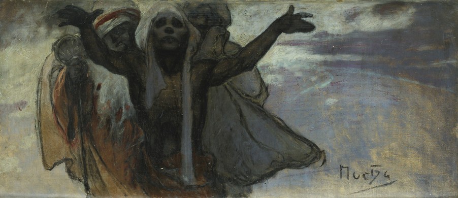 Study for the Slav Epic à Alphonse Mucha