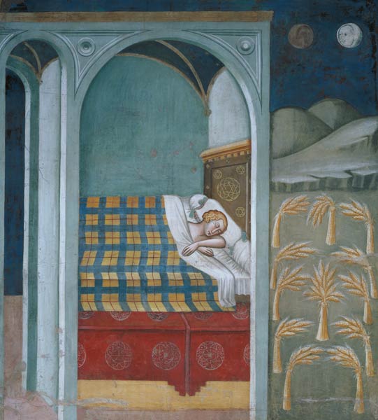The Dream of Joseph à also Manfredi de Battilori Bartolo di Fredi