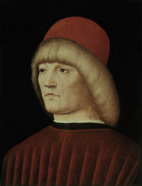 Vivarini / Young Man / Portrait / 1480 à Alvise Vivarini