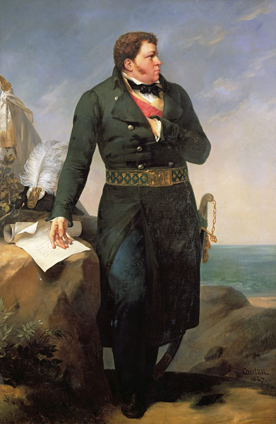 Portrait of Georges Cadoudal (1771-1804) à Amable Paul Coutan