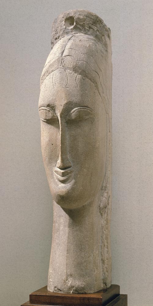 Head of a Woman à Amadeo Modigliani