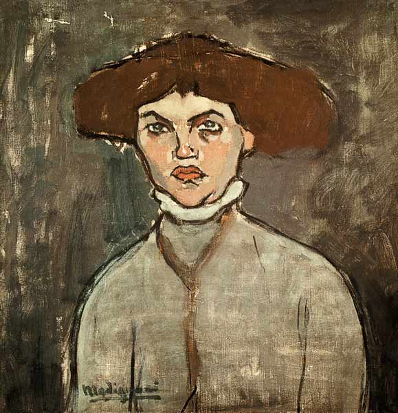 Modigliani / Portrait of Young Woman à Amadeo Modigliani