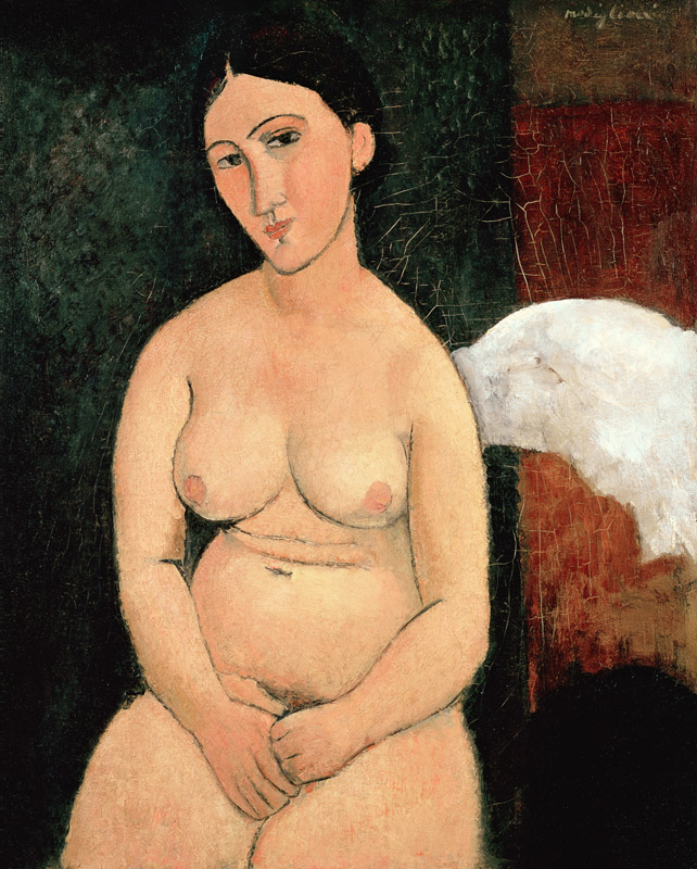 Seated Nude à Amadeo Modigliani