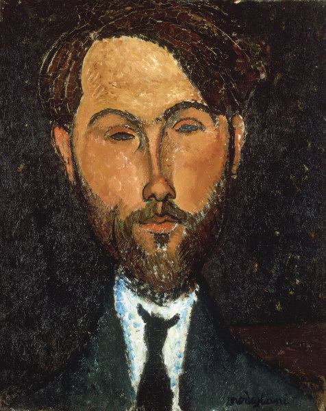 A.Modigliani, Leopold Zborowski, 1917. à Amadeo Modigliani