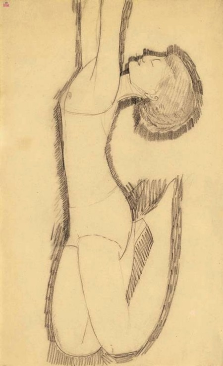 Anna Akhmatova as Acrobat à Amadeo Modigliani