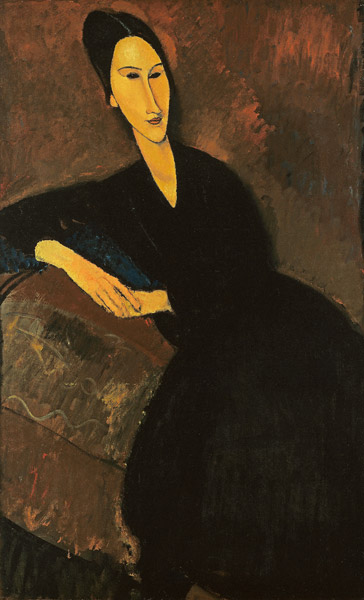 Portrait d'Anna Zborowska à Amadeo Modigliani
