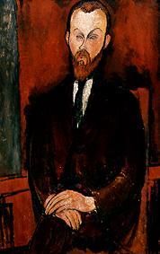 portrait de Monsieur Wielhorski à Amadeo Modigliani