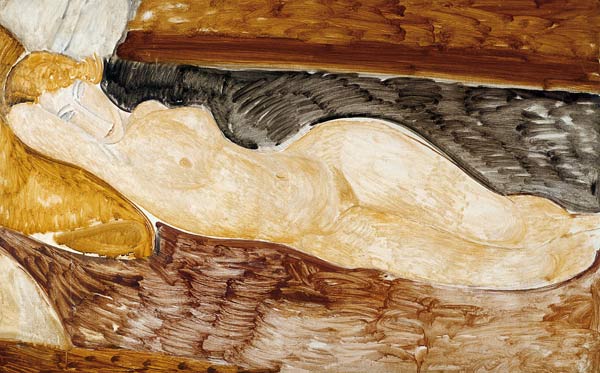 Nu allongé à Amadeo Modigliani