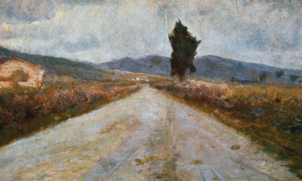 The Tuscan Road à Amadeo Modigliani