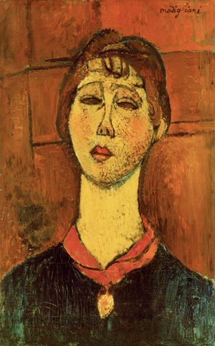 portrait de Mme Blanche Dorivale à Amadeo Modigliani